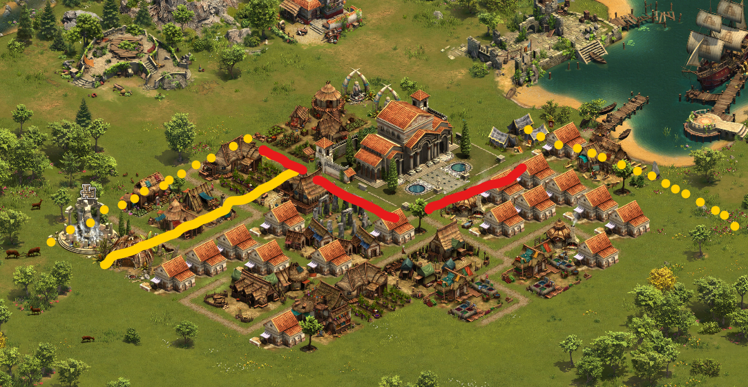 Neue Straßenführung